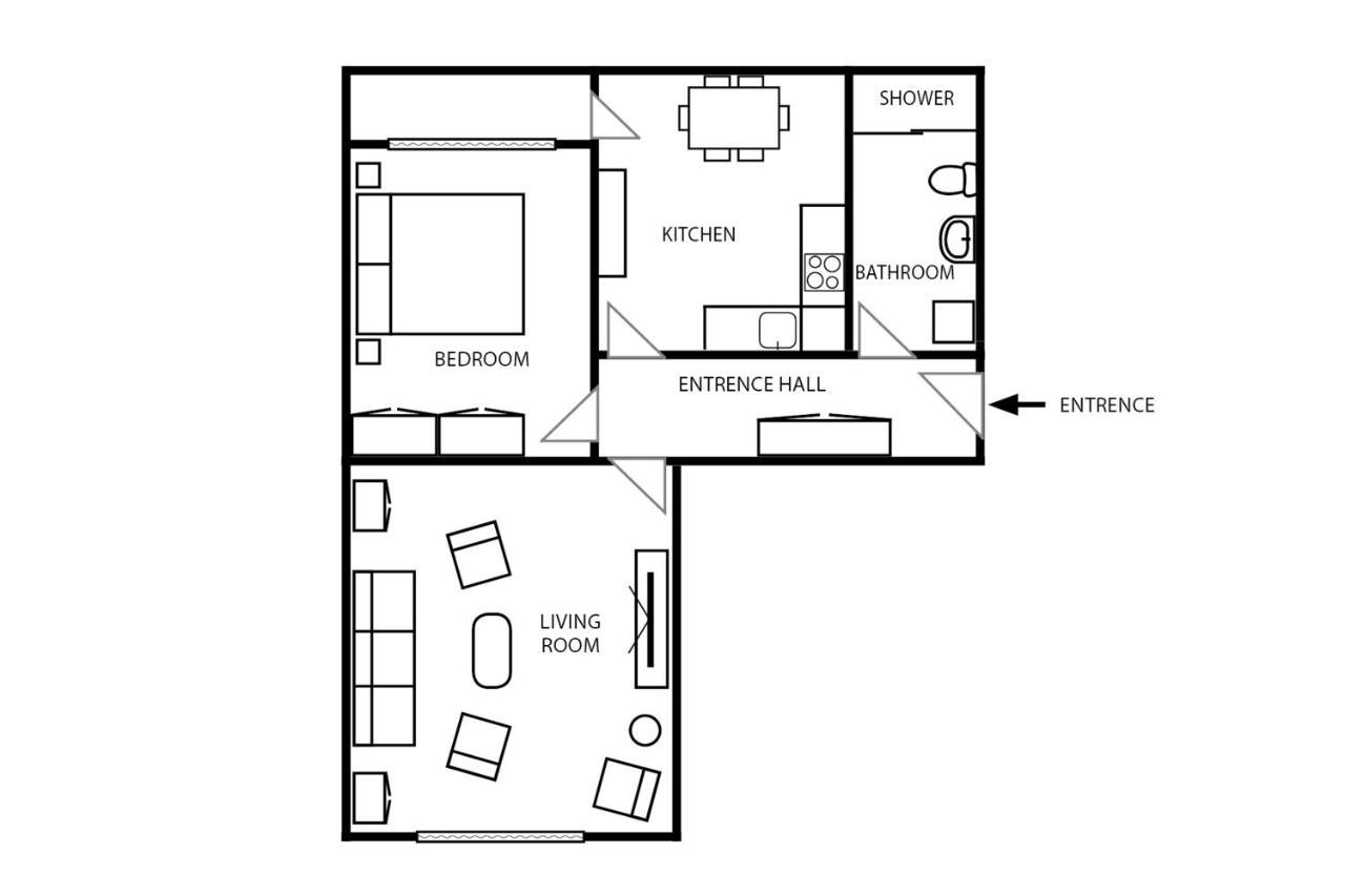 Paradise Starry Suite-City Center Belgrád Kültér fotó